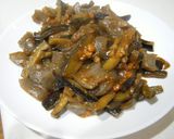 簡単◎ナスとこんにゃくのひき肉みそ炒め作り方4写真