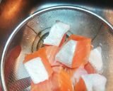 鮭の酒粕味噌煮作り方1写真
