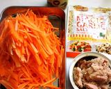 人参とツナのカレー炒め～つくりおき作り方1写真