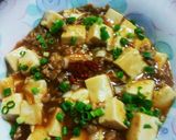 我が家の麻婆豆腐キムチの素で作り方6写真