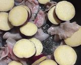 さつまいもと豚バラの煮物⭐︎作り方2写真