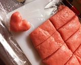 ハートが可愛い！イチゴメロンパンクッキー作り方3写真