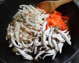 キノコ4種、野菜4種、昆布の味噌油炒め！作り方10写真