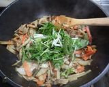 キノコ4種、野菜4種、昆布の味噌油炒め！作り方13写真