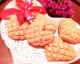 まるでメロンパン！なクッキー！混ぜるだけ作り方4写真