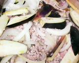 ご飯のお供に☆茄子とひき肉の甘辛炒め煮作り方2写真