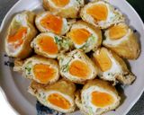簡単!たまごの巾着煮♪作り方5写真