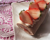 苺のヨーグルトロールケーキ作り方15写真