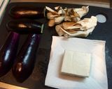 茄子と豆腐のみぞれ揚げ出し作り方1写真