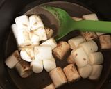 餃子の皮でカリカリ器のチョコムース♡作り方3写真