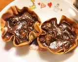 餃子の皮でカリカリ器のチョコムース♡作り方9写真