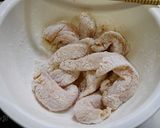 簡単！ぷるぷる鶏胸肉の青椒肉絲作り方2写真