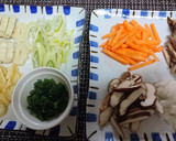 ほっこり【ちくわぶdeすいとん風味噌汁】作り方1写真