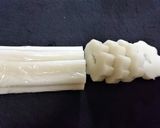 ほっこり【ちくわぶdeすいとん風味噌汁】作り方2写真