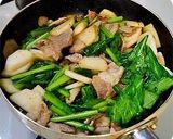ご飯がすすむ！ カブと豚肉の甘辛炒め作り方6写真