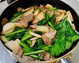 ご飯がすすむ！ カブと豚肉の甘辛炒め作り方6写真