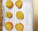 お弁当に☆ピーマンのポテト詰めパン粉焼き作り方6写真