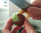 簡単!!キウイの皮剥き作り方4写真