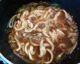 松屋牛めしの具で簡単☆本格カレーうどん作り方4写真