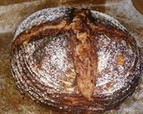 ホシノ天然酵母でオランジェ煮汁カンパーニ作り方5写真