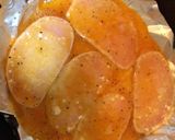 簡単な油不使用朝ご飯のおかずハムピカタ作り方4写真
