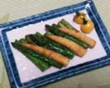 簡単弁当に　アスパラガスのみそ炒め作り方6写真