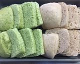 ひな祭りに♪ ひし型 3色蒸しケーキ作り方7写真