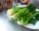 最強のチタン鍋で青菜炒め作り方2写真