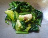 最強のチタン鍋で青菜炒め作り方11写真