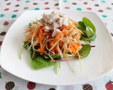 レンジで！ごぼうとにんじんのゴマサラダ作り方4写真
