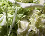キャベツの巣ごもり卵作り方1写真