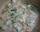 蒸し五目焼きそばのあんかけ風 片栗粉なし作り方3写真
