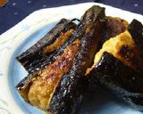 なすのジューシーひき肉はさみ焼き作り方8写真