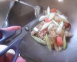 最強のチタン鍋で鮭チャーハン作り方8写真
