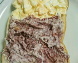 簡単♪コンビーフマヨ&ゆで卵マヨトースト作り方3写真