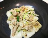 病みつきチーズ醤油味のネギ豚もち作り方3写真