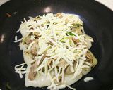 病みつきチーズ醤油味のネギ豚もち作り方4写真