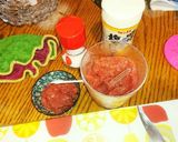 ヘルシー疲労回復ジューCさっぱ梅トンカツ作り方1写真