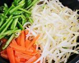 野菜たっぷり！もやしのにんにく醤油炒め。作り方4写真