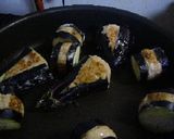 なすのジューシーひき肉はさみ焼き作り方6写真