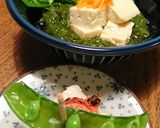 豆腐めかぶ和え作り方5写真