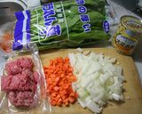 お手軽ビーンズカレー作り方1写真