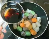 お弁当のおかず～屋台風玉蒟蒻～作り方2写真