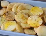 グリラーで　新じゃがのハーブ焼き作り方2写真