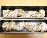 マーブルパン～スリム食パン型1/2斤×２作り方20写真
