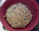 材料4つ：水無し濃厚大根もち風お焼き作り方7写真