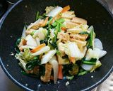 厚揚げと野菜の生姜味噌炒め♪作り方7写真