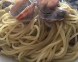 お鍋1個でアサリのスープパスタ作り方5写真