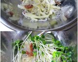 じゃこと沢庵の生姜あんかけ醤油ラーメン作り方2写真