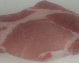 天ぷら粉で作るとんかつ。穴を開ける。作り方2写真